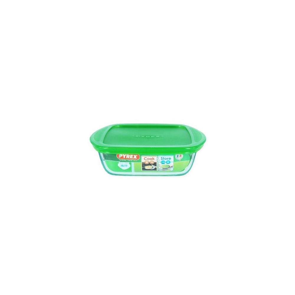 PLAT EN VERRE PYREX COOK & FREEZE AVEC COUVERCLE - 1 L PLAT EN VERRE PYREX COOK & FREEZE AVEC COUVERCLE - 1 L