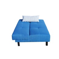 CANAPE LIT CLIC CLAC 3 PLACES - BLUE