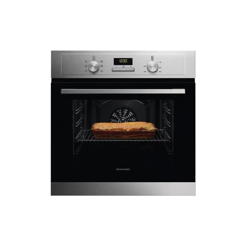 FOUR ELECTRIQUE ENCASTRABLE MULTIFONCTIONS ARTHUR MARTIN INOX -60 CM - 65 L FOUR ELECTRIQUE ENCASTRABLE MULTIFONCTIONS ARTHUR MARTIN INOX -60 CM - 65 L