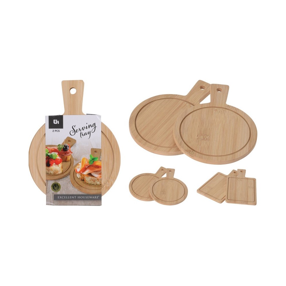 PLATEAU DE SERVICE EN BAMBOU 19x14 CM PLATEAU DE SERVICE EN BAMBOU 19x14 CM