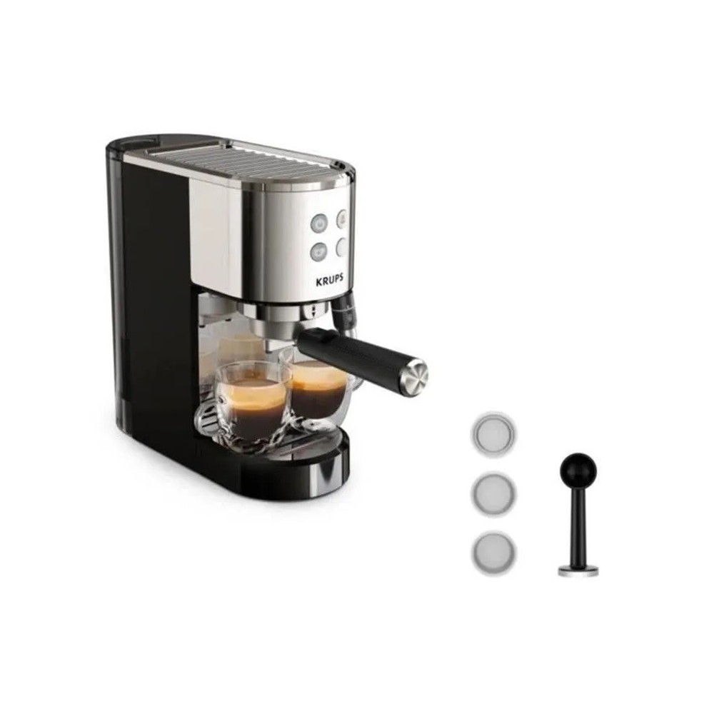 CAFETIERE KRUPS EXPRESSO VIRTUOSO + INOX CAFETIERE KRUPS EXPRESSO VIRTUOSO + INOX