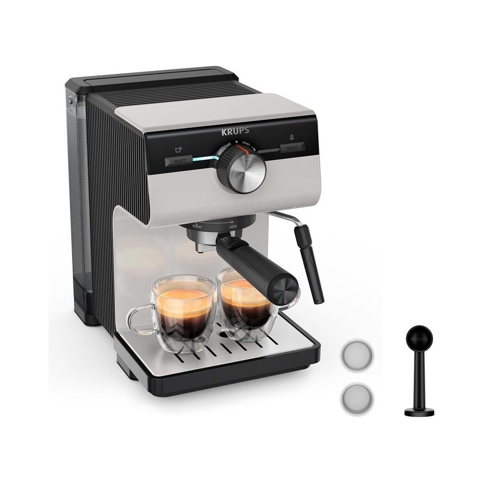 CAFETIERE KRUPS AUTHENTIC GRIS CLAIR CAFETIERE KRUPS AUTHENTIC GRIS CLAIR