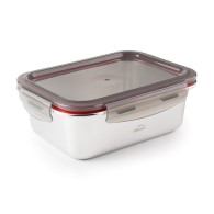 BOITE ALIMENTAIRE RECTANGLE EN INOX LACOR 800 ML