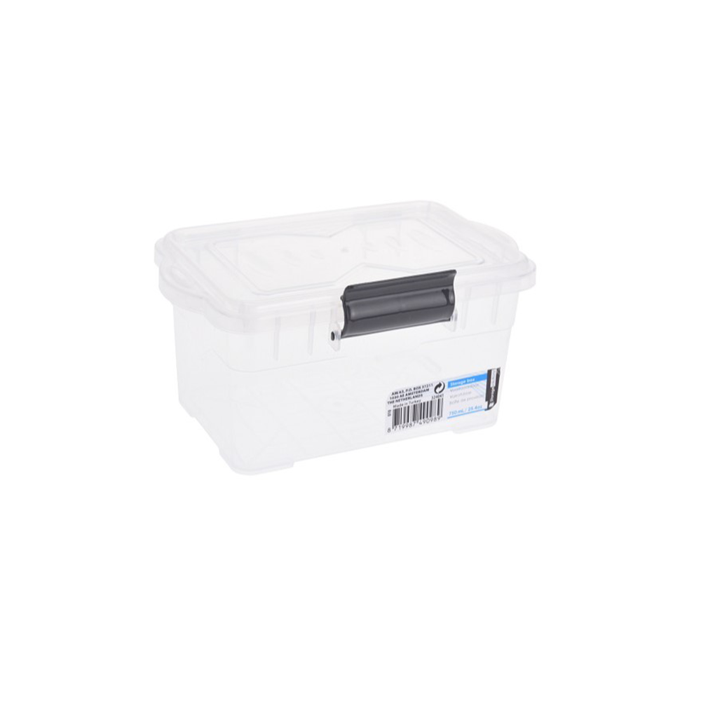 BOÎTE DE RANGEMENT 750ML TRANSPARENTE BOÎTE DE RANGEMENT 750ML TRANSPARENTE