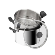 COUSCOUSSIER TEFAL PRIMARY INOX+COUV EN VERRE 24CM