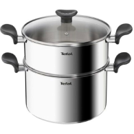 COUSCOUSSIER INOX+COUV EN VERRE 24CM PRIMARY E3089