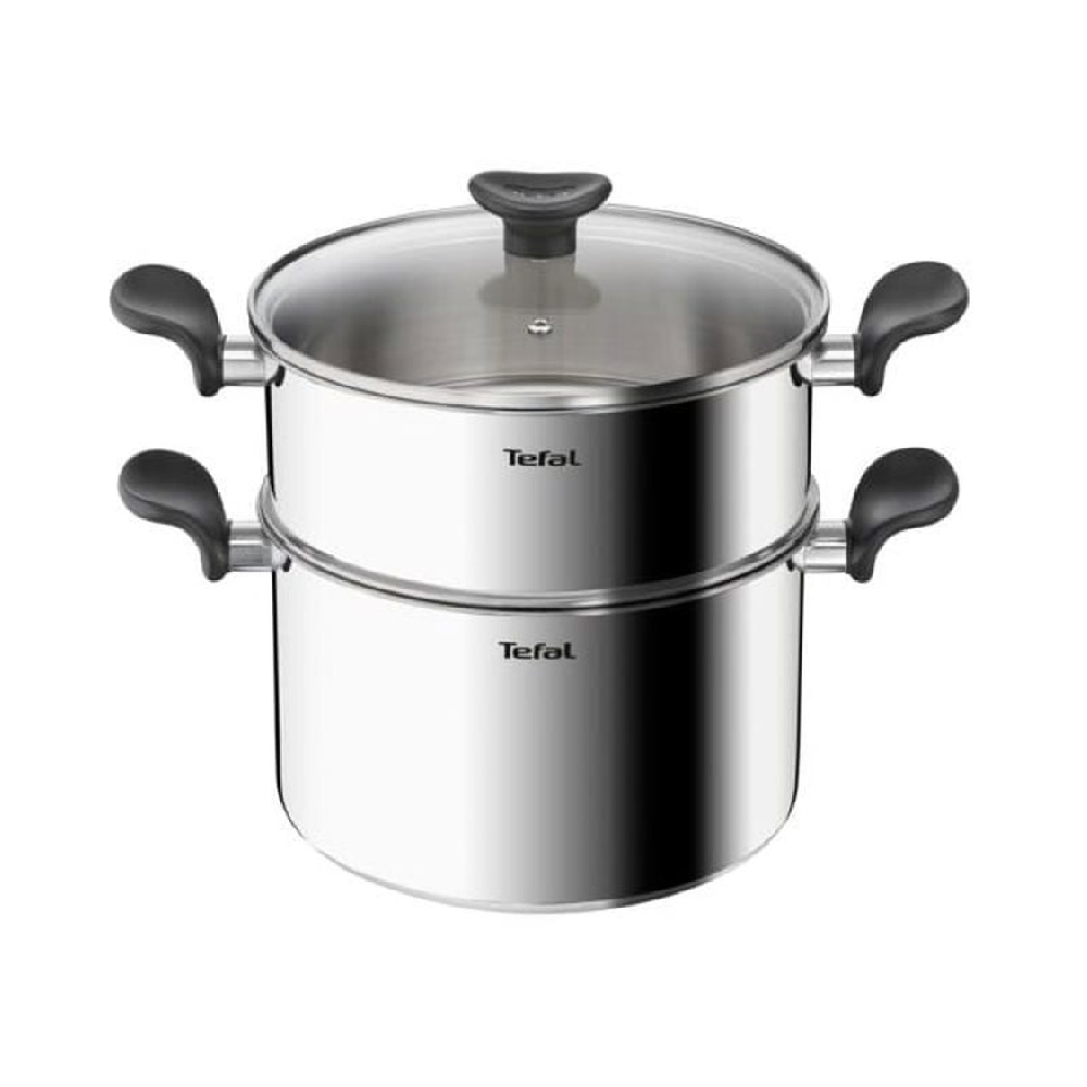 COUSCOUSSIER INOX+COUV EN VERRE 24CM PRIMARY E3089 COUSCOUSSIER INOX+COUV EN VERRE 24CM PRIMARY E3089
