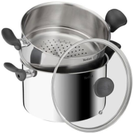 COUSCOUSSIER INOX+COUV EN VERRE 24CM PRIMARY E3089