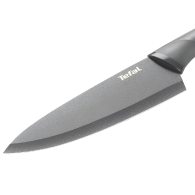 COUTEAU CHEF TITANIUM FRESH KITCHEN TEFAL 15CM + COUVRE-LAME