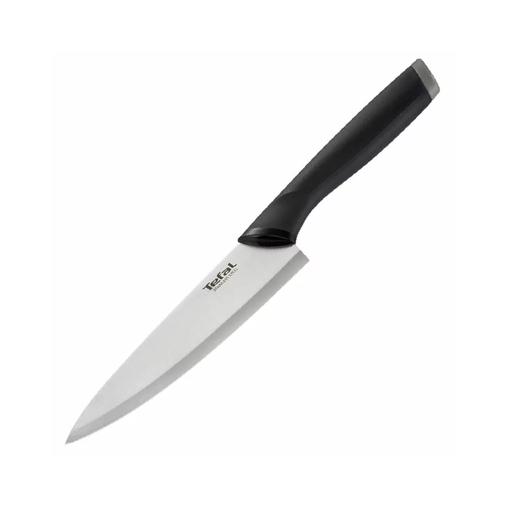COUTEAU CHEF INOX 20CM CONFORT TEFAL + COUVRE-LAME