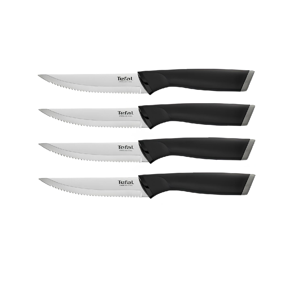 SET 4 COUTEAUX INOX À STEACK  11CM COMFORT TEFAL