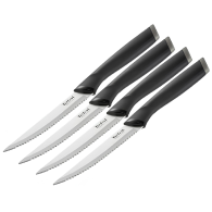 SET 4 COUTEAUX INOX À STEACK  11CM COMFORT TEFAL