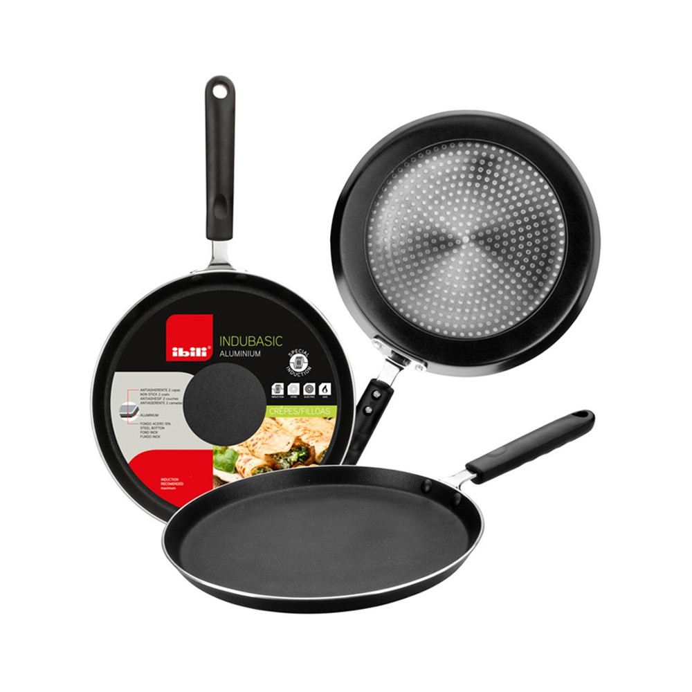 POÊLE A CRÊPE IBILI INDUBASIC 26 CM