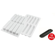 FASHION ECLAIR SILICONE MOULD 130X25