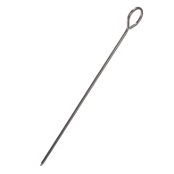 BROCHETTE CARRE INOX 200 MM INOX