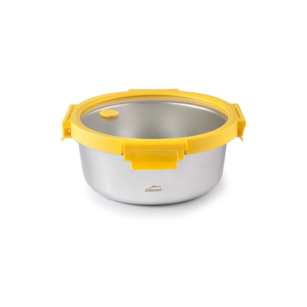 BOITE ALIMENTAIRE ROND EN INOX LACOR 690 ML BOITE ALIMENTAIRE ROND EN INOX LACOR 690 ML