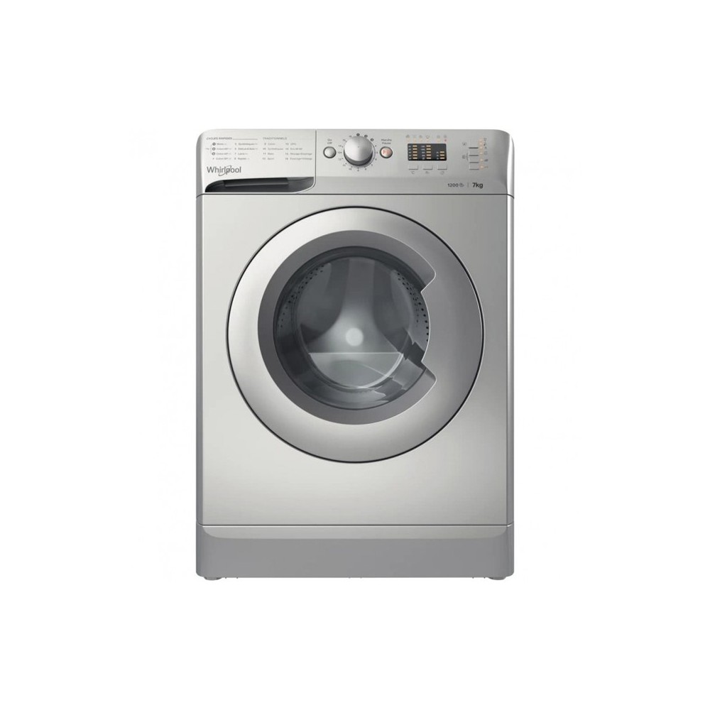 LAVE LINGE HUBLOT POSABLE WHIRLPOOL 7 KG 1200 tpm