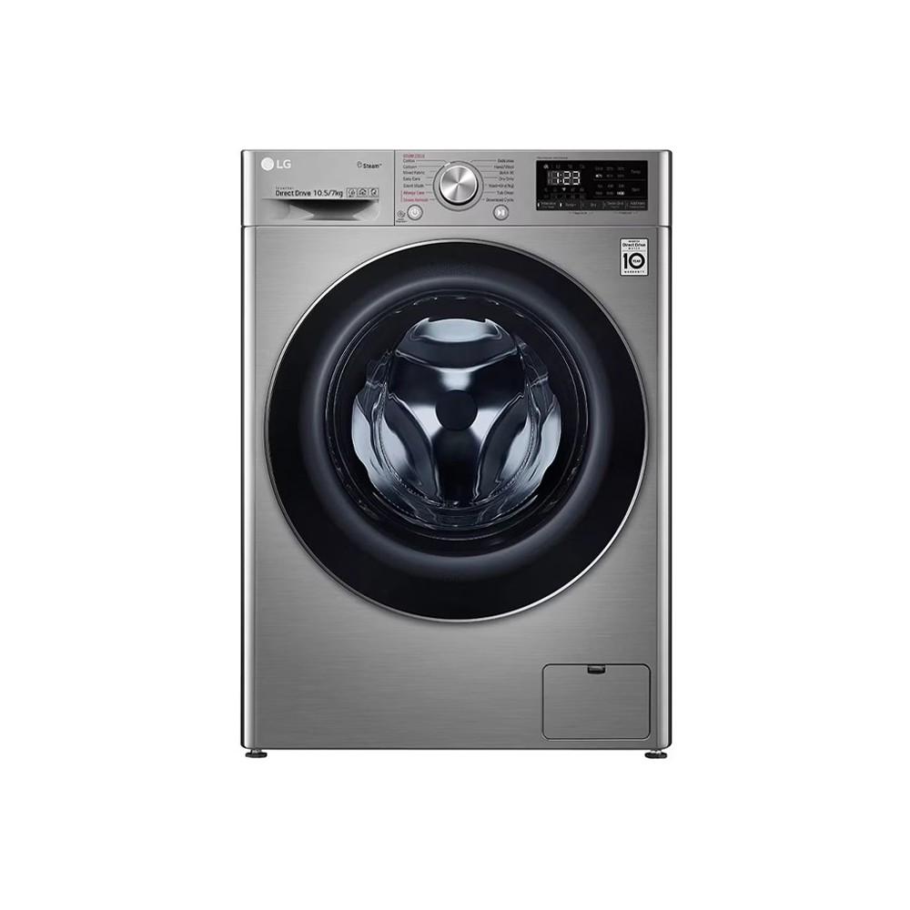 LAVANTE SÉCHANTE HUBLOT POSABLE LG ThinQ 10,5 KG 1400 tpm