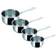 ENSEMBLE DE 4 CASSEROLES LACOR (14, 16, 18, 20 CM)