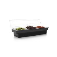 BOÎTE À CONDIMENTS A/COUVERCLE 6PCX