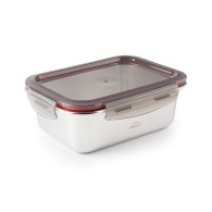 BOITE ALIMENTAIRE RECTANGLE EN INOX LACOR 1800 ML
