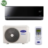 CLIMATISEUR MURAL CARRIER BLACK MIRROR INVERTER 9000 BTU + KIT CUIVRE