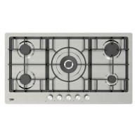 TABLE DE CUISSON BEKO ENCASTRABLE 90 CM INOX 5 FOYERS