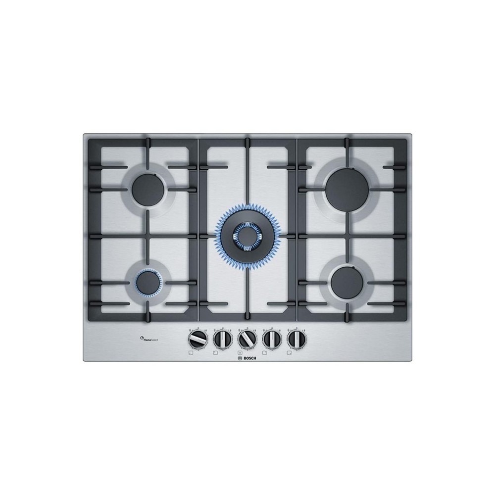 TABLE DE CUISSON BOSCH 75 CM INOX 5 FOYERS Multilevel Flame