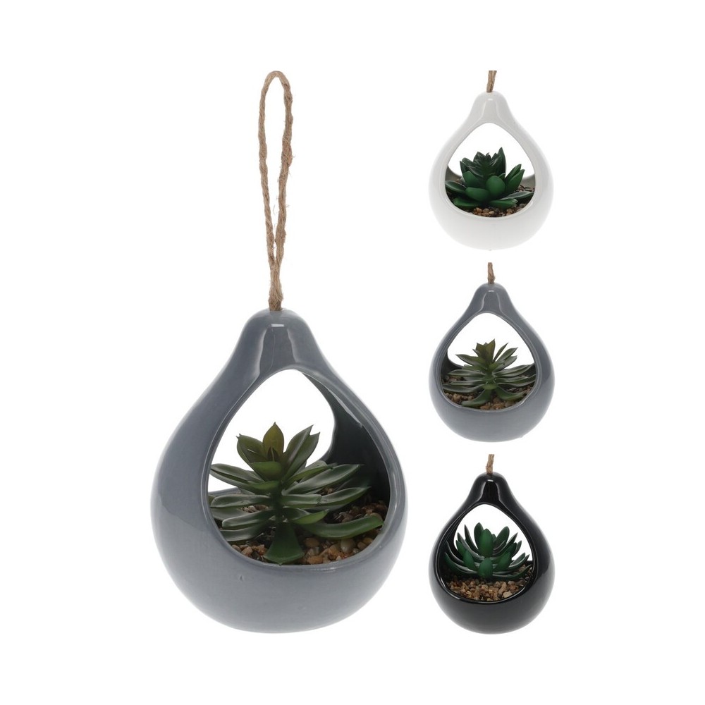 PLANTE ARTIFICIELLE SUSPENDUE 14 CM PLANTE ARTIFICIELLE SUSPENDUE 14 CM