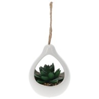PLANTE ARTIFICIELLE SUSPENDUE 14 CM