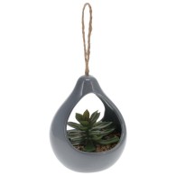 PLANTE ARTIFICIELLE SUSPENDUE 14 CM