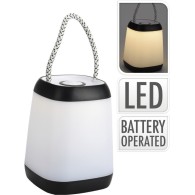 LAMPE DE TABLE PORTABLE LED NOIRE