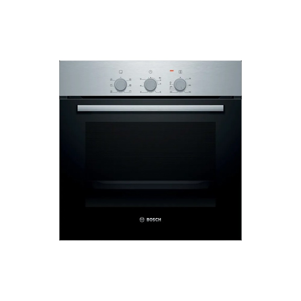 FOUR ELECTRIQUE MULTIFONCTIONS ENCASTRABLE BOSCH SERIE 2 (HBF011) INOX - 60 CM - 66 L FOUR ELECTRIQUE MULTIFONCTIONS ENCASTRABLE BOSCH SERIE 2 (HBF011) INOX - 60 CM - 66 L