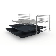FOUR ELECTRIQUE MULTIFONCTIONS ENCASTRABLE BOSCH SERIE 2 (HBF011) INOX - 60 CM - 66 L