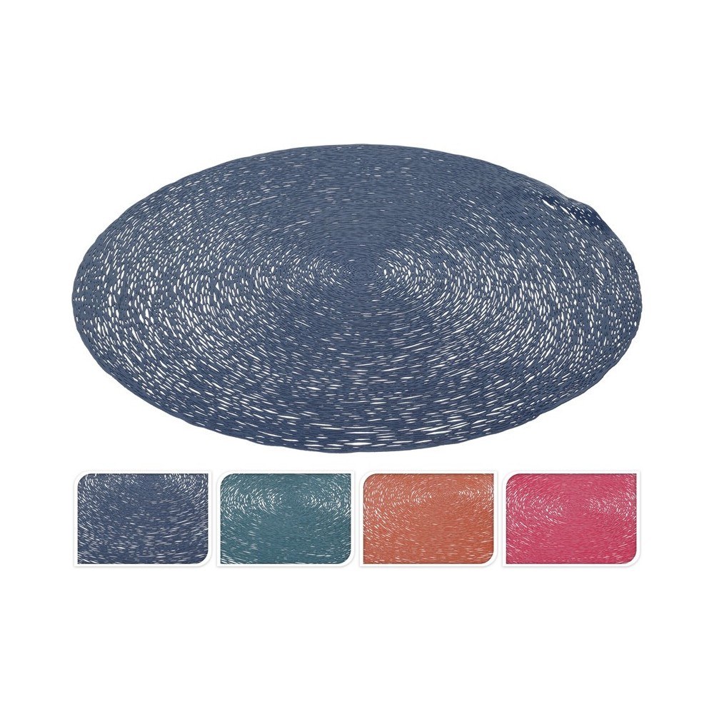 SET DE TABLE ROND 37 CM 4 ASSORTIES SET DE TABLE ROND 37 CM 4 ASSORTIES