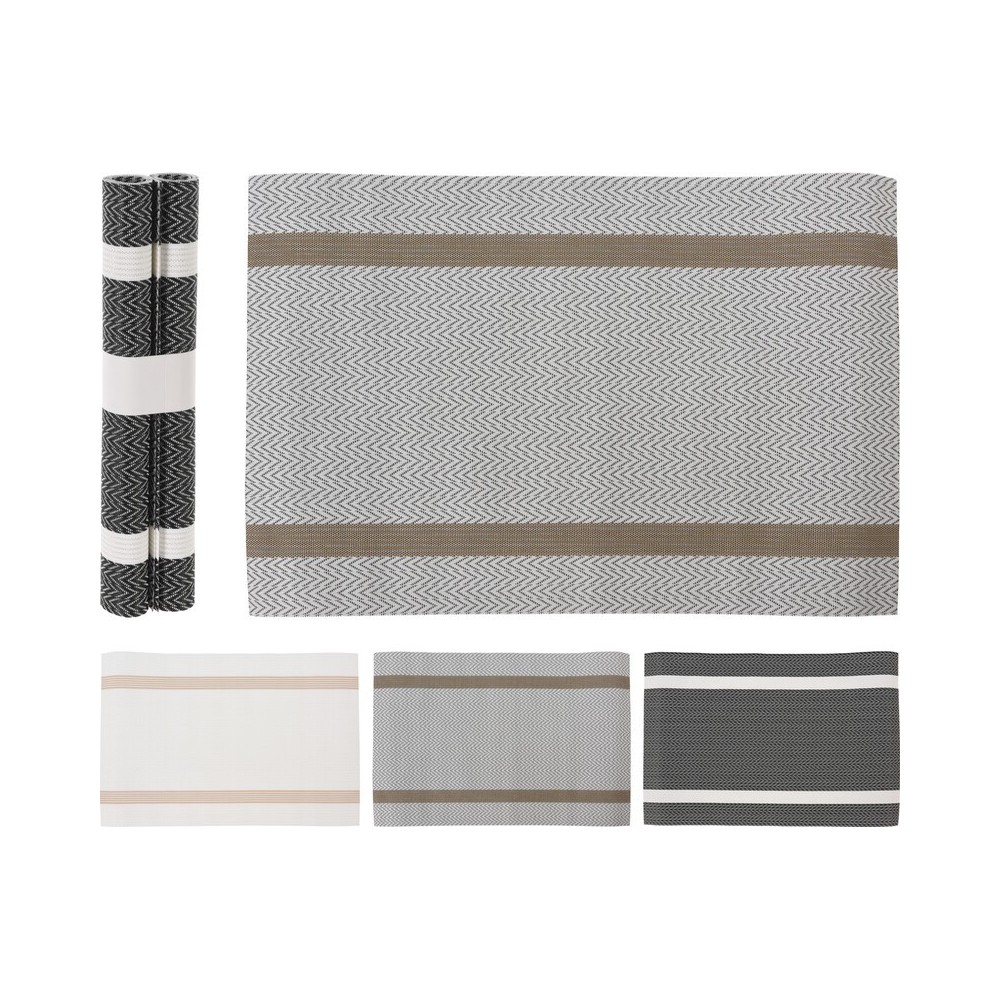 SET DE TABLE RECTANGULAIRE  30X45 CM  LOT DE 2 PIÈCES