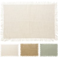 SET DE TABLE RECTANGULAIRE  33X48CM EN COTON