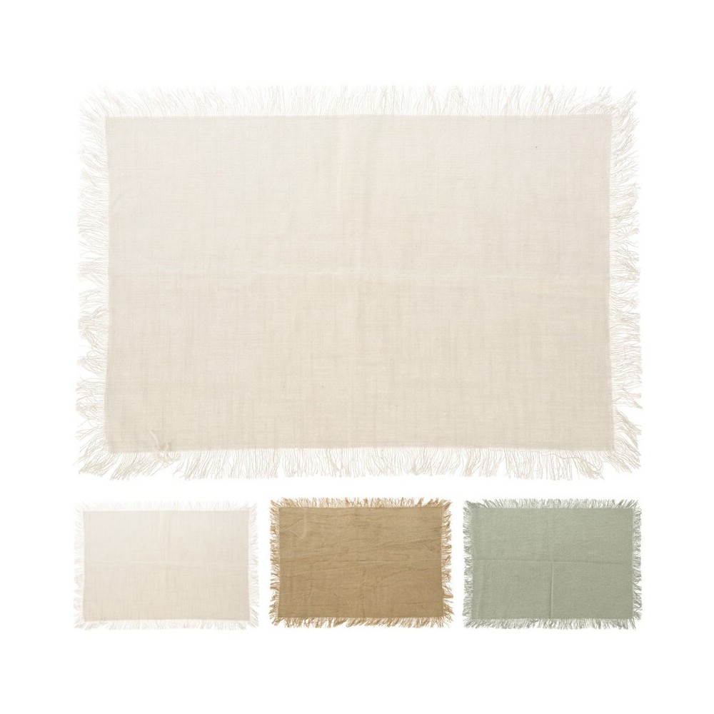 SET DE TABLE RECTANGULAIRE 33X48CM EN COTON SET DE TABLE RECTANGULAIRE 33X48CM EN COTON