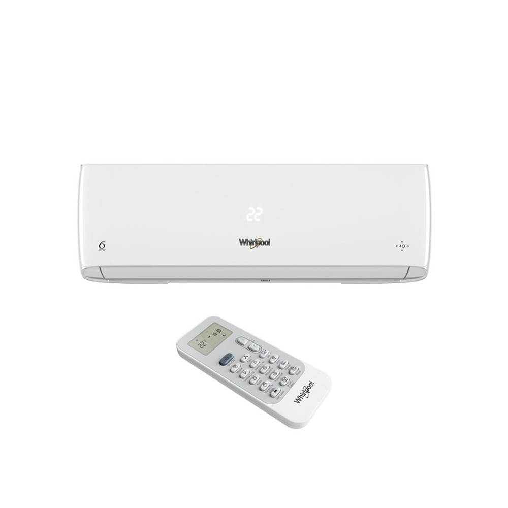 CLIMATISEUR MURAL WHIRLPOOL 6th SENSE 12000 BTU INVERTER PLUS
