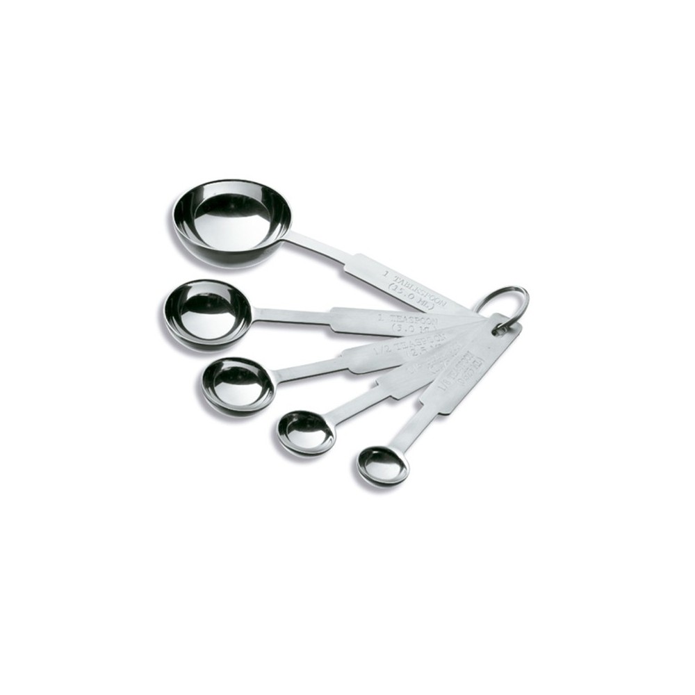 SET DE 5 CUILLERES A MESUERE EN INOX LACOR