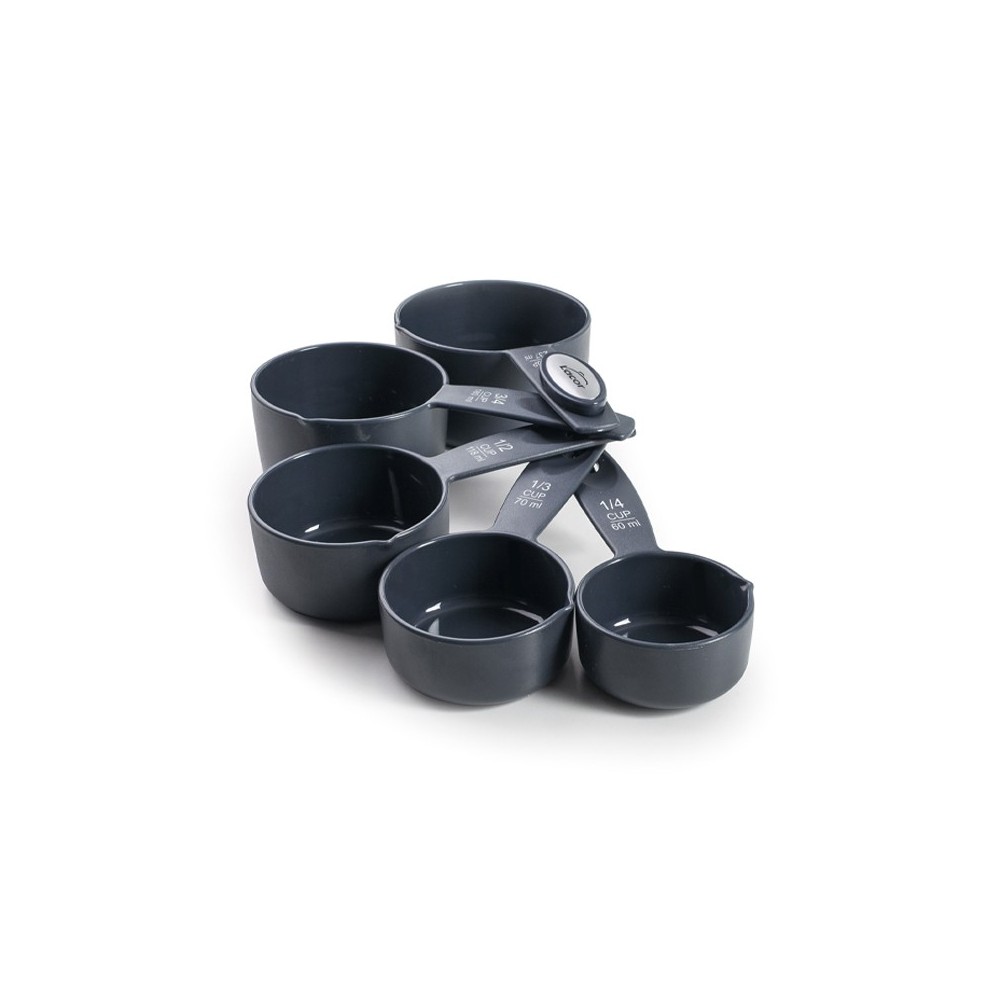 SET DE 5 CUILLERES A MESUERE EN PLASTIQUE LACOR