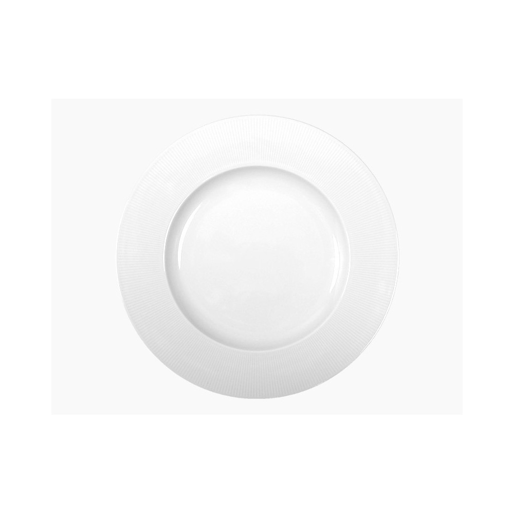 ASSIETTE PLATE ROND 27 CM - BLANC ASSIETTE PLATE ROND 27 CM - BLANC