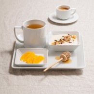 MUG EN PORCELAINE 420 ML - BLANC