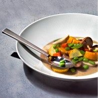 ASSIETTE CREUSE ROND 29CM - BLANC