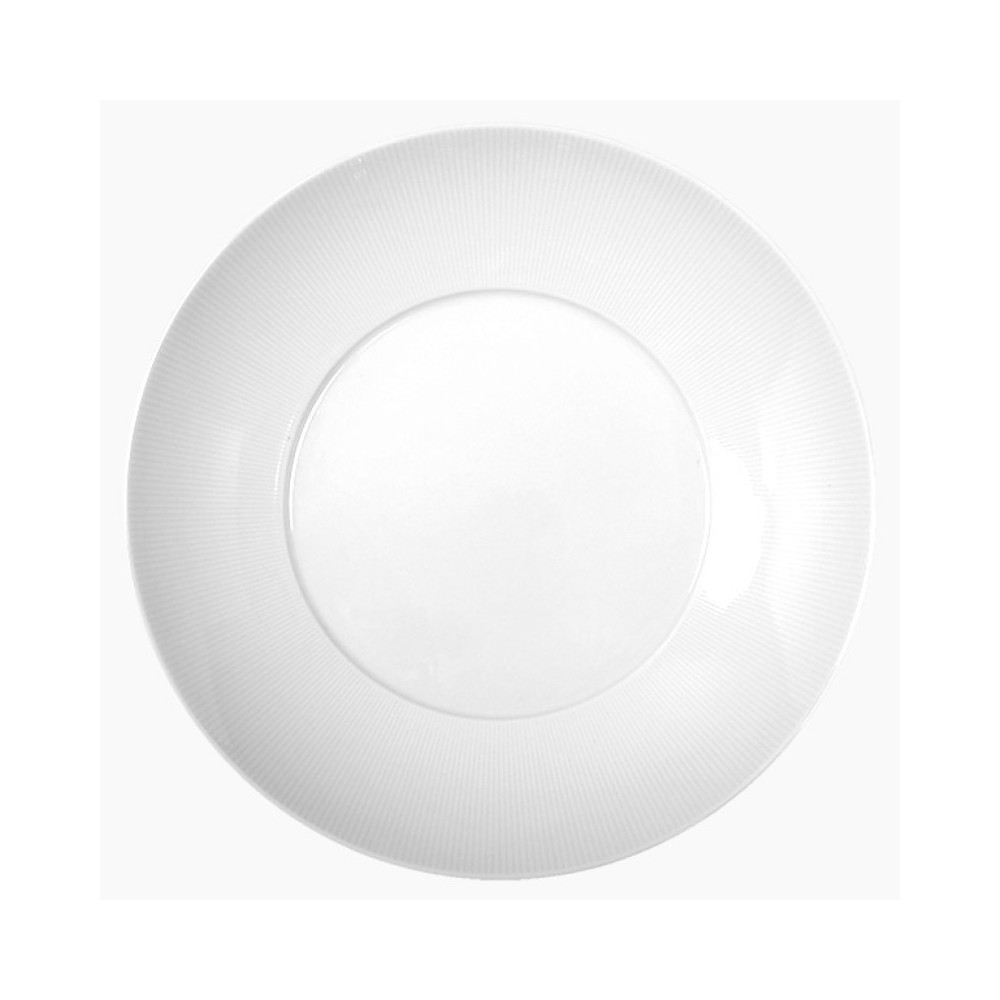 ASSIETTE CREUSE ROND 29CM - BLANC ASSIETTE CREUSE ROND 29CM - BLANC