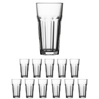 12 VERRES PASABAHCE "CASABLANCA" 36,5 CL TRANSPARENTS