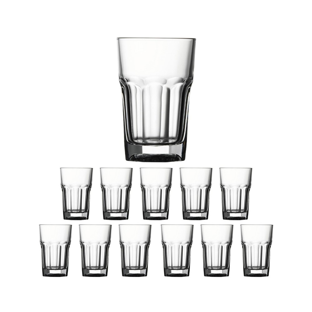 12 VERRES PASABAHCE "CASABLANCA" 29,5 CL TRANSPARENTS