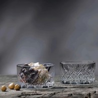 4 COUPELLES RONDES PASABAHCE "TIMELESS" TRANSPARENT 25 CL - 9 CM Ø