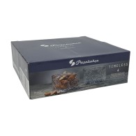 4 COUPELLES RONDES PASABAHCE "TIMELESS" TRANSPARENT 25 CL - 9 CM Ø