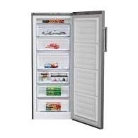CONGÉLATEUR ARMOIRE VERTICAL POSABLE 197 L - ARGENT - BEKO
